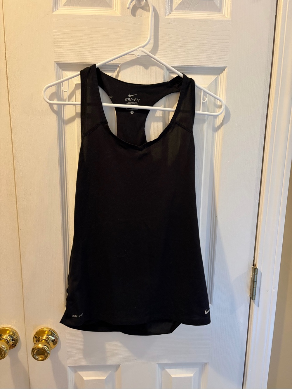 Nike Black Racerback Dri-FIT Tank Top